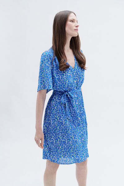 Vestido rnoura2 azul marino mujer