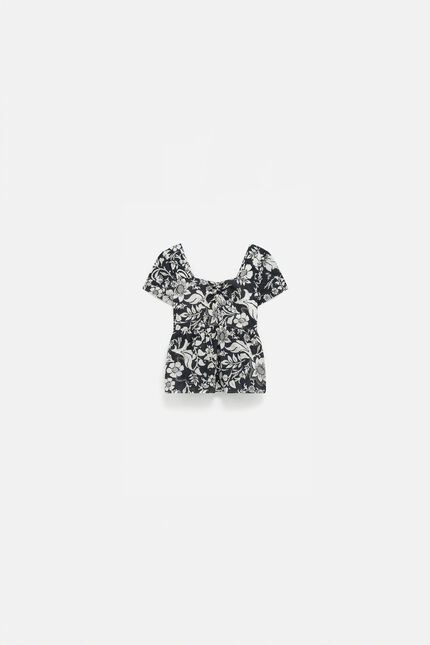 Blouse city zwart vrouw