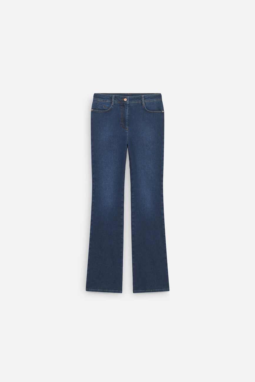 Pantalon Percy denim double stone femme