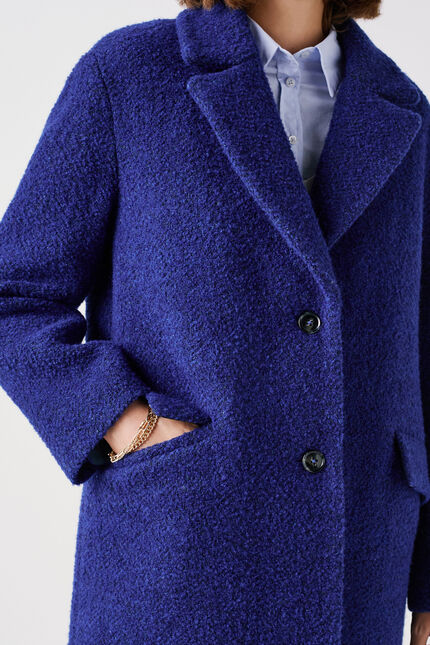 Manteau Grissini bleu femme