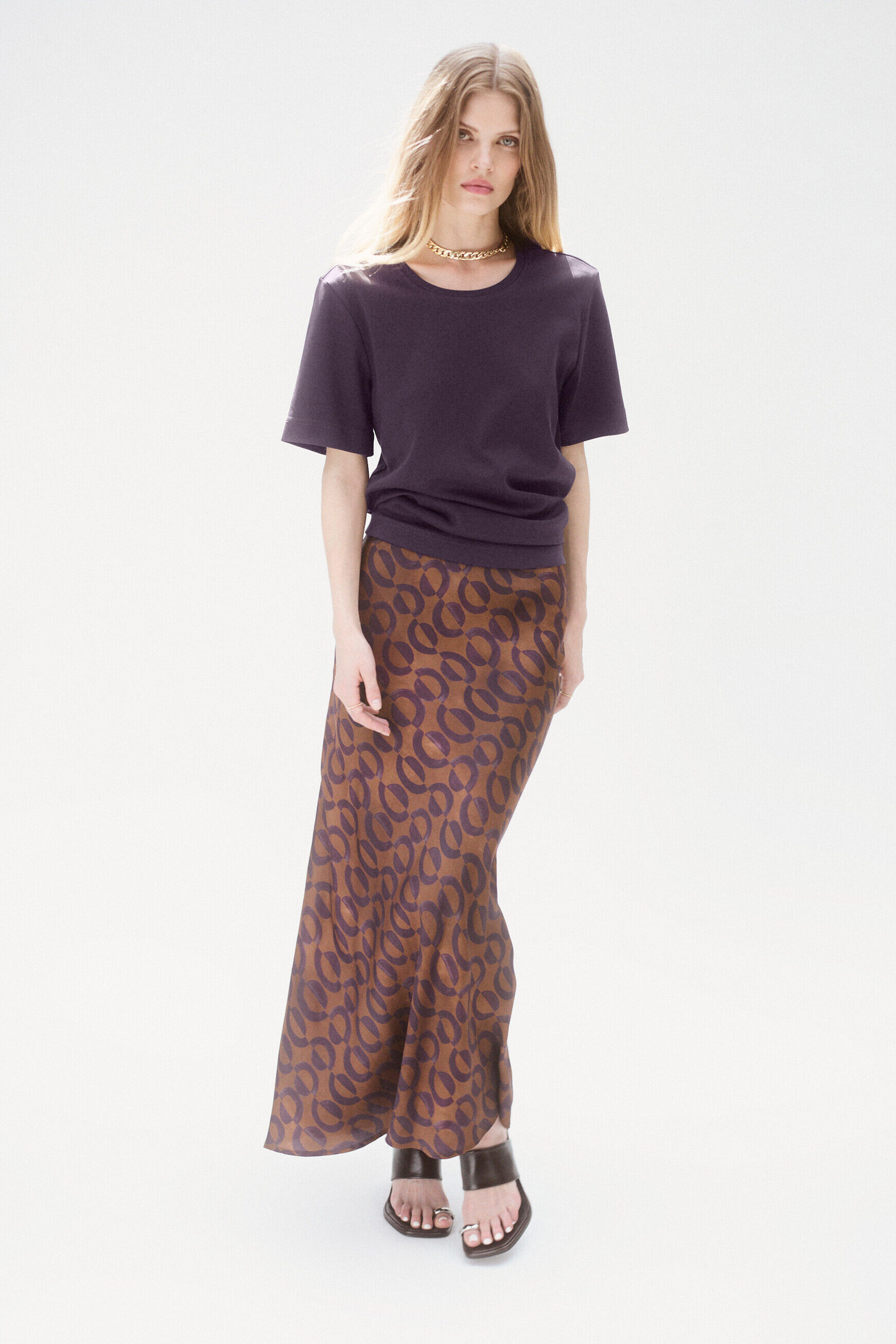 Jupe Jalentina2 camel femme