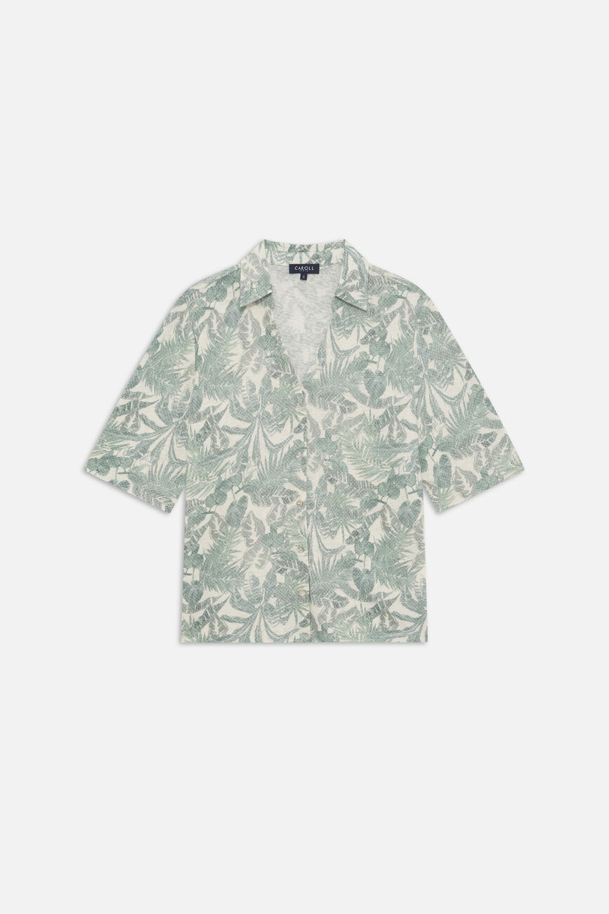 T-shirt Tevelina2 vert clair femme