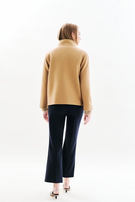 Manteau Gassim camel femme