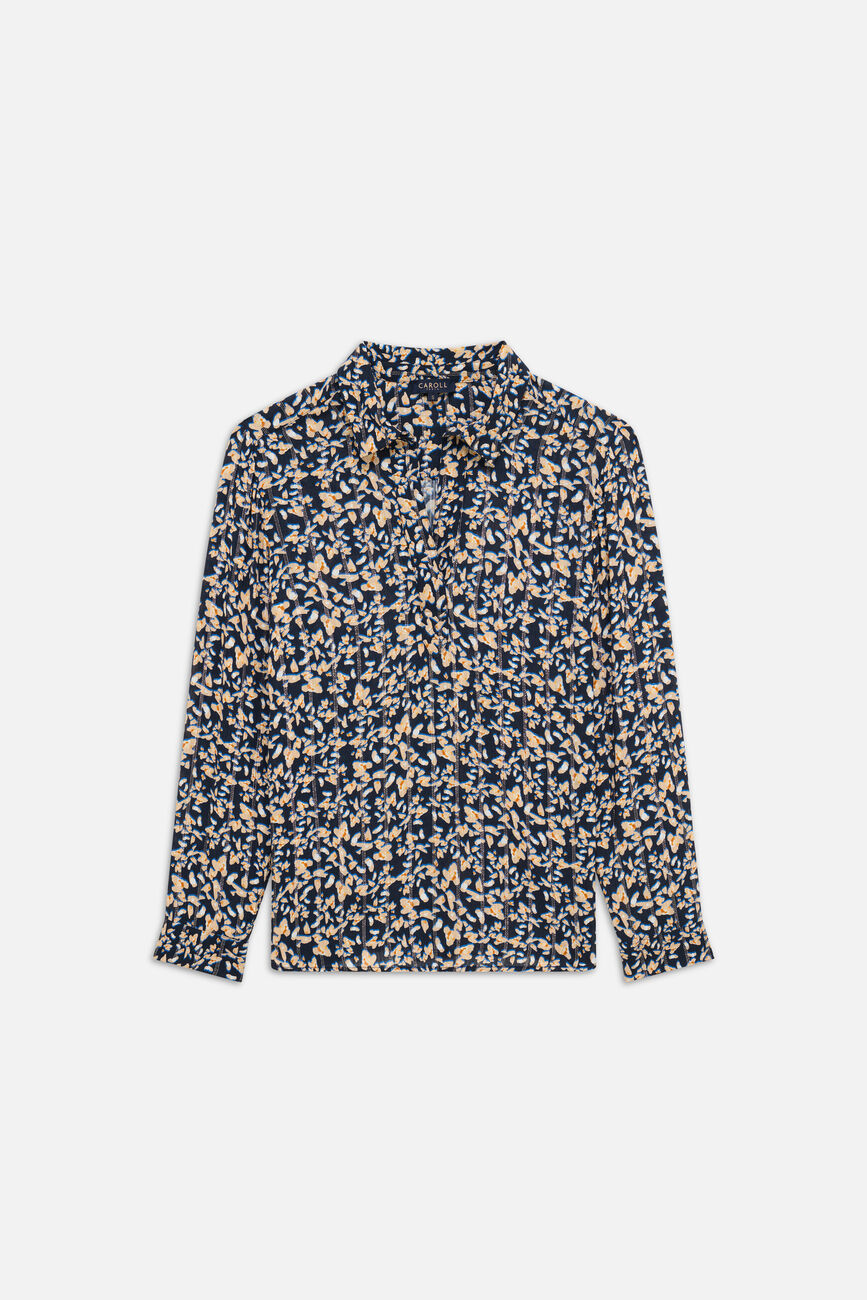 Blouse Lovely1 bleu marine femme