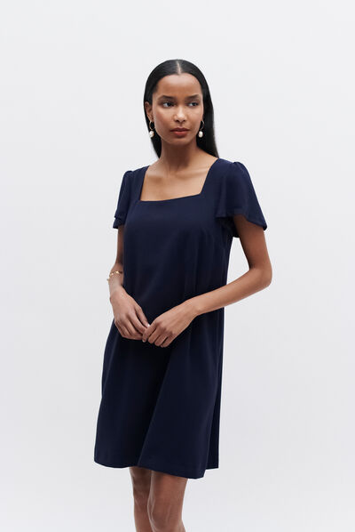robe novio bleu marine femme