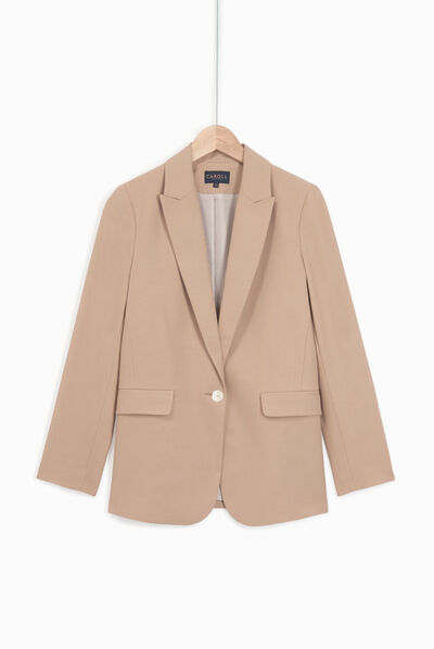 blazer leora classique sable femme