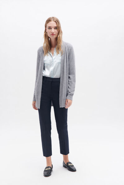 gilet gary gris femme