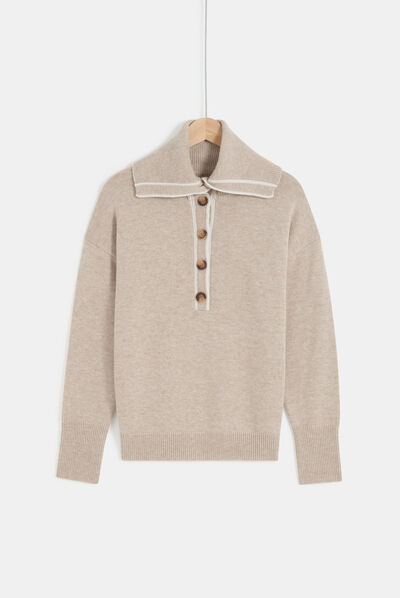 Pull marcelino marron femme