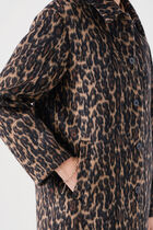 Ganderine coat beige woman