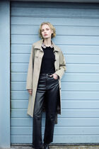 Gelisol trench coat taupe woman