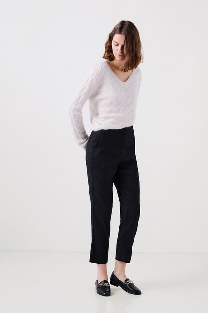 Maglione mstanley ecru donna
