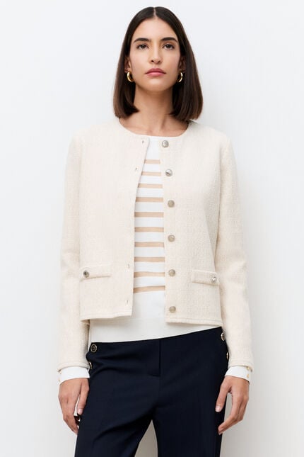Veste Tkelly creme femme