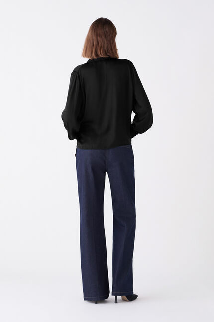 Blouse Coeurly noir femme