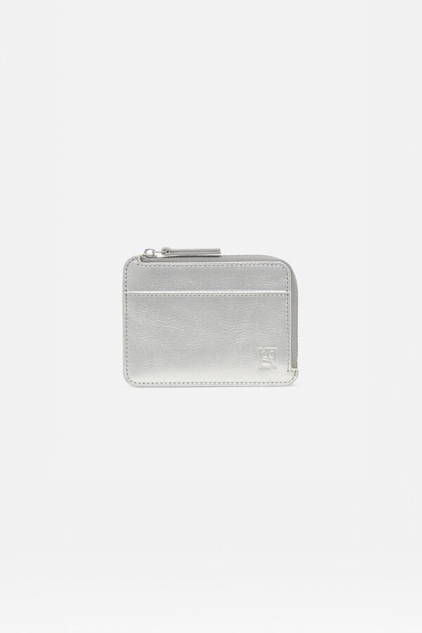 Kleine Lederwaren Stanley silbergrau damen