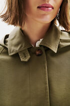 Gaya coat khaki green woman