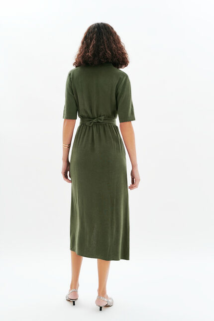 Robe Rtifanny2 vert kaki femme