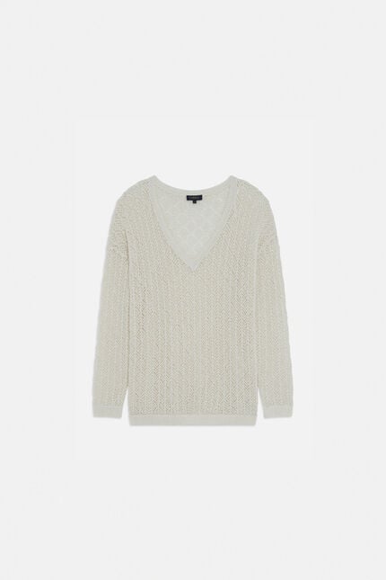 Pull menzo ecru femme