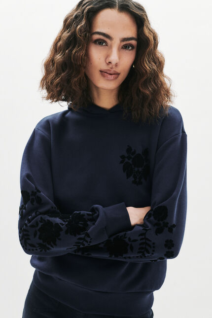Thoen Sweatshirt marineblau damen