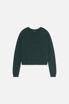 Mtheodore cardigan dark green woman