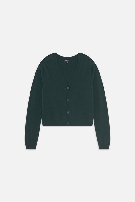 Gilet Mtheodore vert foncé femme