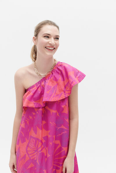 Robe rmichelle rose femme