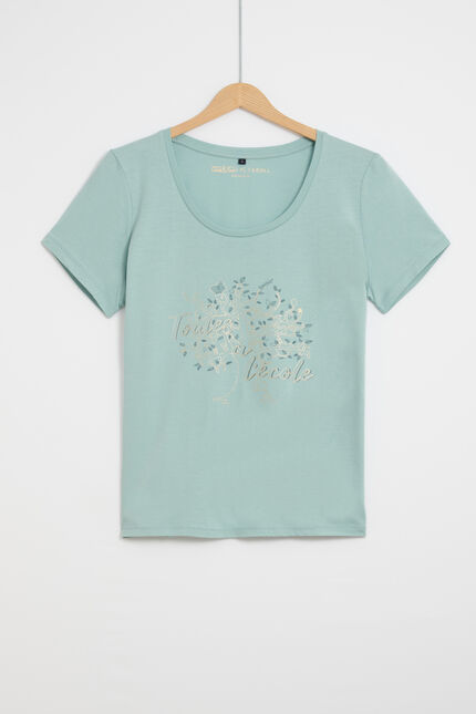 T-Shirt Nessa hellgrün damen