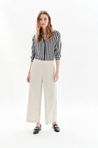 100% linen pandi trousers sand woman