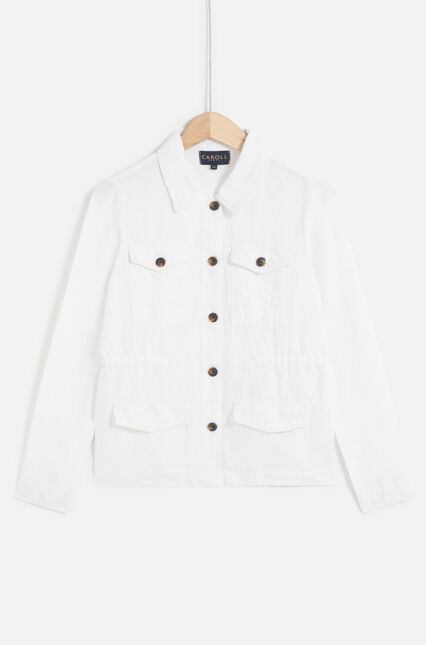 veste grace blanc femme