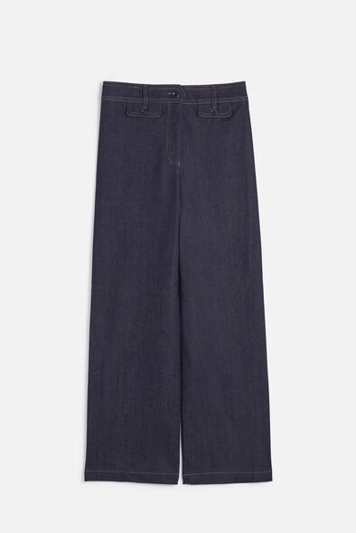 vaquero teano acampanado denim doble piedra mujer Vaquero Teano acampanado denim doble piedra mujer