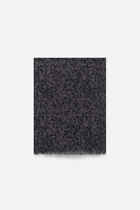malone scarf dark grey woman