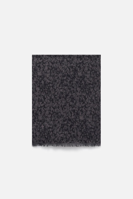 foulard malone grigio scuro donna