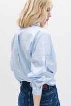 Claudine shirt sky blue woman