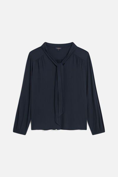 T-shirt taj bleu marine femme