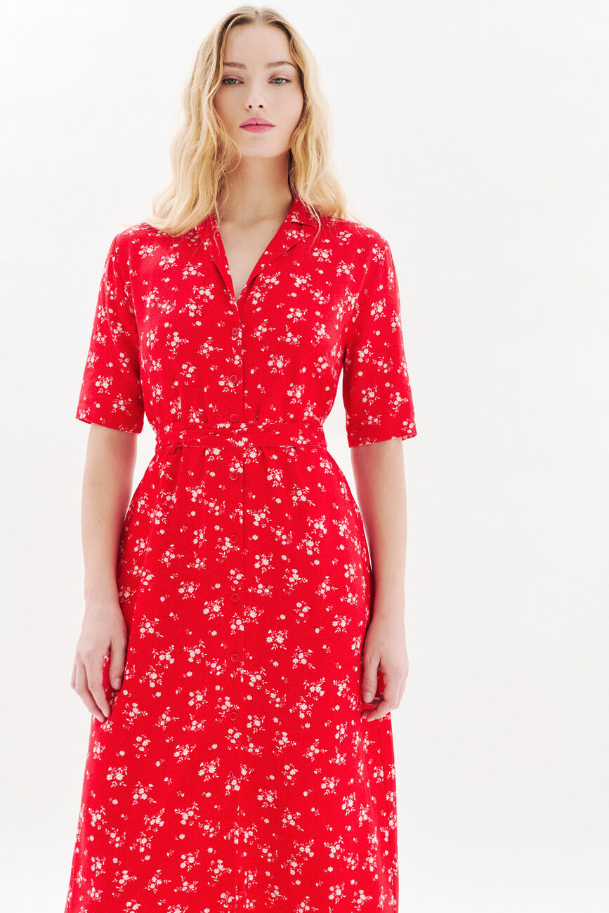 Robe Rtifanny rouge femme
