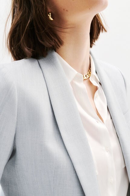 Veste Vjana2 bleu ciel femme