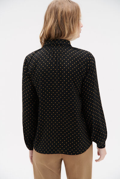 Camisa Katherine negro mujer