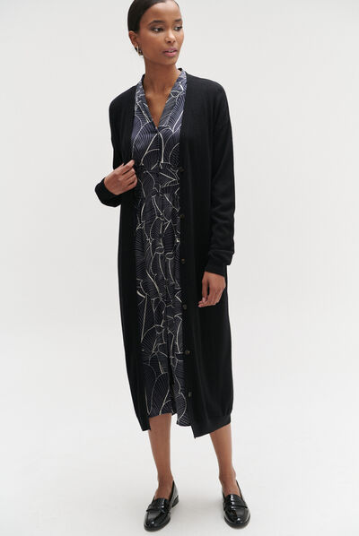 gilet lyana noir femme