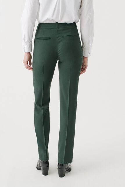 Pantalon pclement2 vert foncé femme