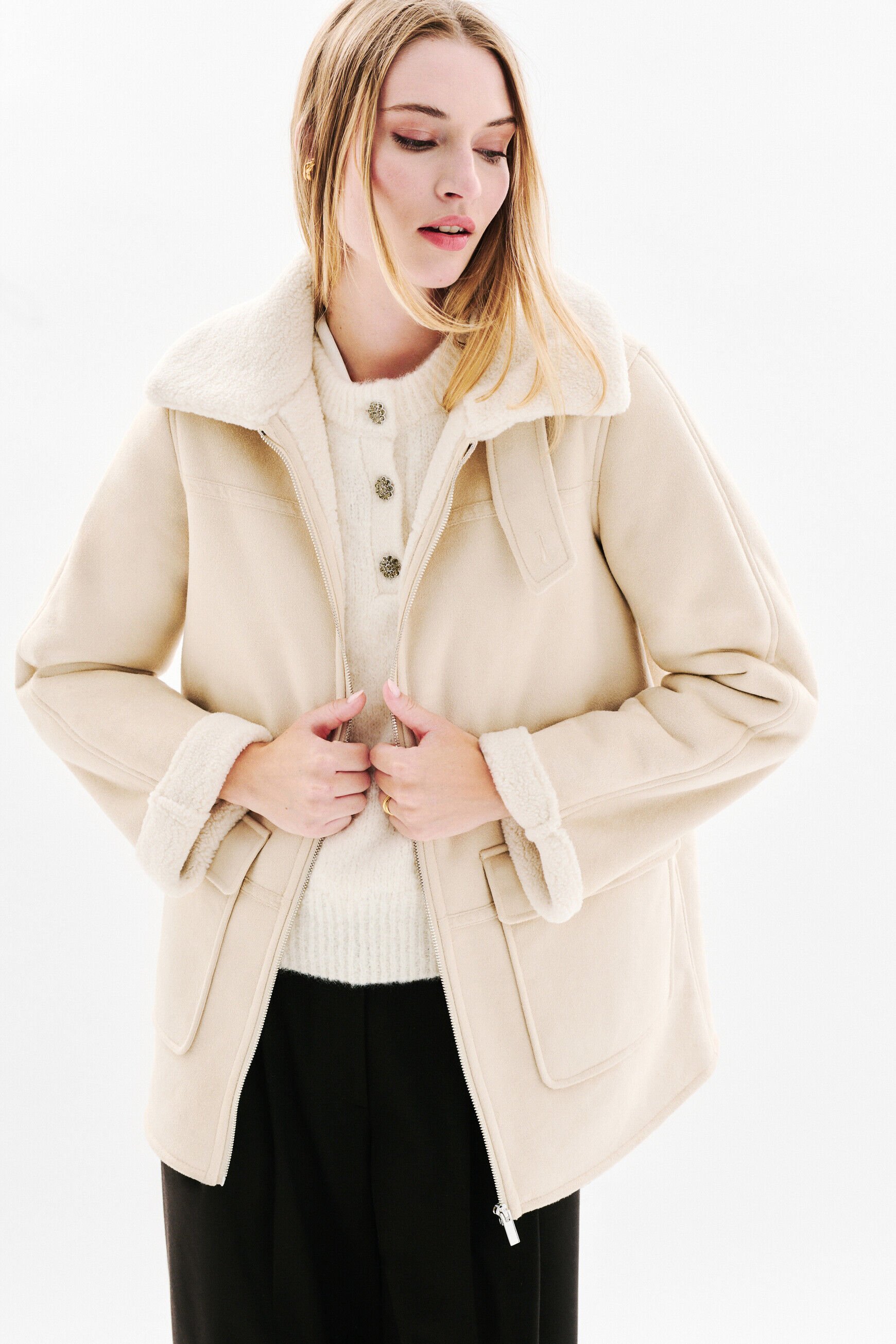 Manteau Gresson beige femme
