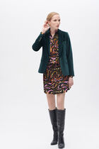 Aurora blazer dark green woman