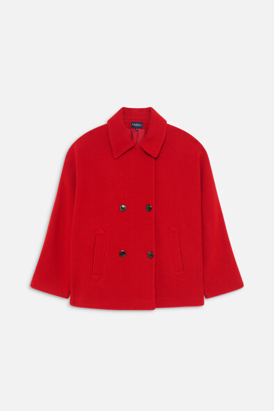 manteau gevene rouge femme Manteau Gevene rouge femme