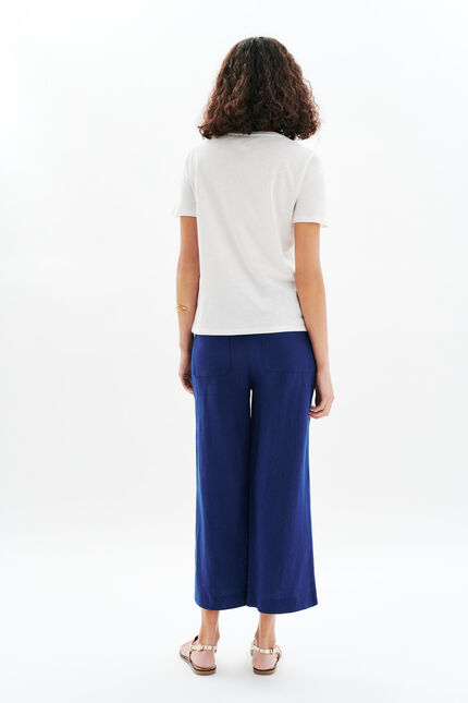 T-shirt Tpepe ecru femme