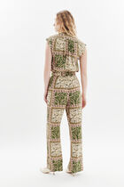 Patoche trousers khaki green woman