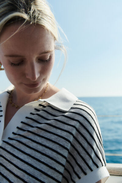 T-shirt taki blanc femme