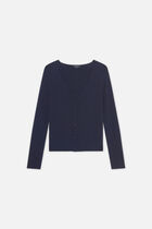 Mwithney sweater navy blue woman