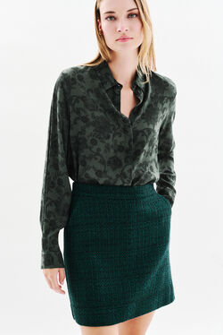 Camicia Jamie vert foncé donna