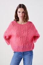 mchloe sweater pink woman