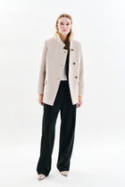 Gmistery coat dark grey woman