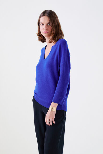 maglione mteo blu donna