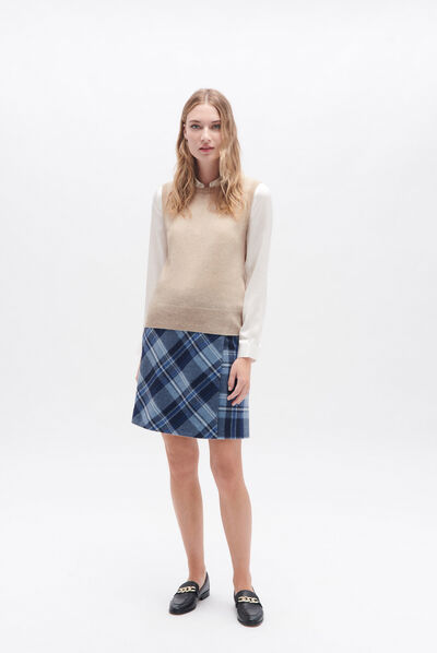 malha ilona beige mulher